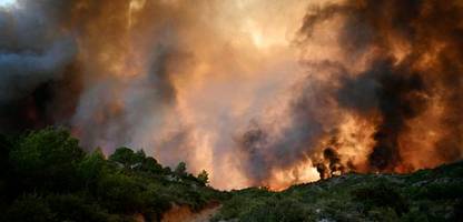 frankreich: waldbrand im süden des landes – die bilder