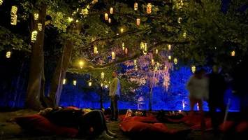 stadtpark norderstedt gesperrt: saison-highlight wird aufgebaut