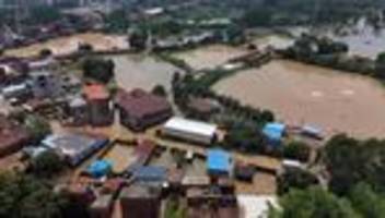 unwetter: mindestens zehn tote bei sturzfluten im nordwesten chinas