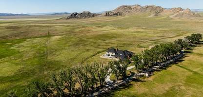 usa: pathfinder ranches in wyoming stehen zum verkauf: leben ohne nachbarn