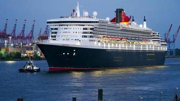 „queen mary 2“ kommt wieder nach hamburg – und versteckt sich