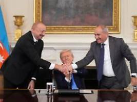 wir haben es endlich geschafft: trump feiert sich als friedensstifter für armenien und aserbaidschan