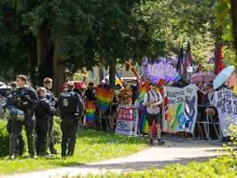 großaufgebot der polizei: tausende beim csd in bautzen - trotz angespannter lage