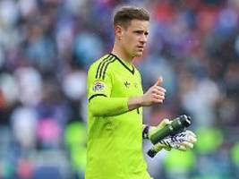 vor testspiel gegen como 1907: dfb-keeper ter stegen hält rede vor barca-fans