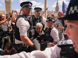 großbritannien: fast 500 verhaftungen bei pro-palästinensischer demonstration in london