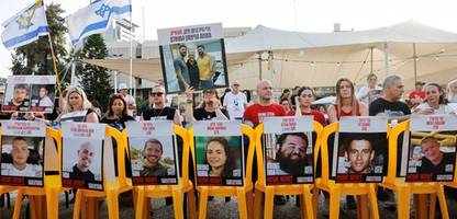 Israel: Familien von Geiseln rufen zum Generalstreik wegen Gaza-Plänen auf