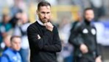 3. fußball-liga: schnelle trennung: waldhof-coach glawogger muss gehen