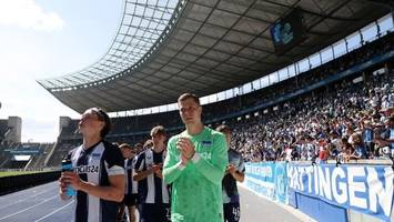 was die fans herthas spielern in der kurve sagten