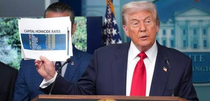 US-Hauptstadt: Donald Trump plant Einsatz der Nationalgarde in Washington