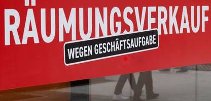 Konjunktur: Zahl der Insolvenzen in Deutschland deutlich gestiegen