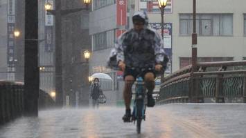 Starkregen in Japan: Millionen sollen fliehen – mehrere Vermisste