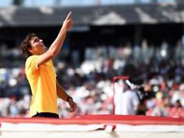 Erst Fehlversuch, dann Bestwert: Gigant Duplantis springt zum 13. Weltrekord