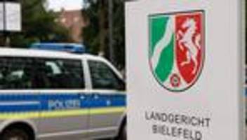 mordprozess: prozessbeginn in bielefeld: senior gesteht mord an ehefrau