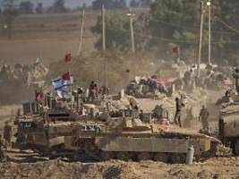 Hamas-Hochburgen zerschlagen: Israels Armeechef billigt Militäreinsatz-Ausweitung im Gazastreifen