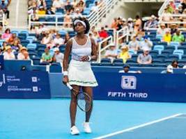 Nach schwerer Leidenszeit: Älteste Spielerin seit 1981: Venus Williams startet bei US Open