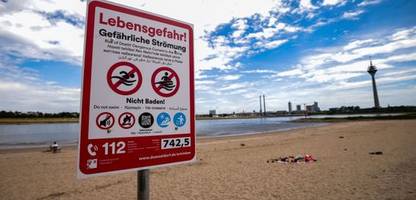 Düsseldorf: Stadt verhängt Badeverbot für den Rhein