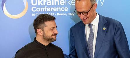 Selenskyj kommt heute für Ukraine-Konferenz nach Berlin