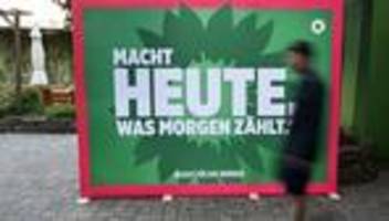 wahlkampf: grüne setzen auf sieg in hochburgen und mauer gegen die afd