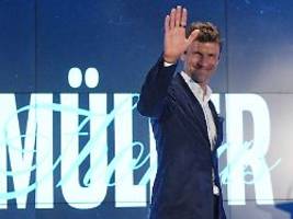 Ich bin schon groß: Angriffslustiger Thomas Müller liefert launige Vorstellungs-Show