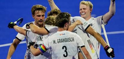 Hockey-EM: Deutschland steht nach Sieg gegen Spanien im Finale gegen die Niederlande
