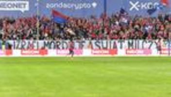 Maccabi Haifa und Raków Częstochowa: Uefa ermittelt wegen Bannern gegen Fans von Klubs aus Israel und Polen