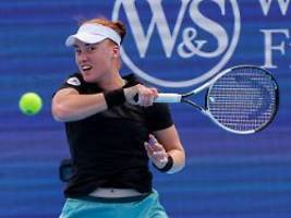 Behandlung kurz vor Kollaps: Hitze stoppt Tennis-Märchen von deutscher Hoffnung