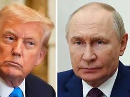Einschüchterung in Alaska?: Trump: Putin wird sich nicht mit mir anlegen