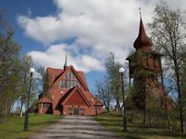 Zusammen mit dem Stadtkern: Historische Kirche im schwedischen Kiruna zieht um