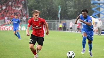 Gewitter-Pause: Leverkusen wird in Großaspach ausgebremst
