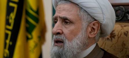 Hisbollah-Chef warnt libanesische Regierung wegen geplanter Entwaffnung vor Bürgerkrieg 
