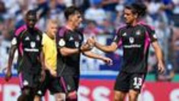 DFB-Pokal, 1. Runde: HSV und Bochum erreichen mit Mühe die nächste Runde
