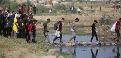 Gaza-Krieg: Israel plant weitere Umsiedlung von Palästinensern, Proteste in Israel