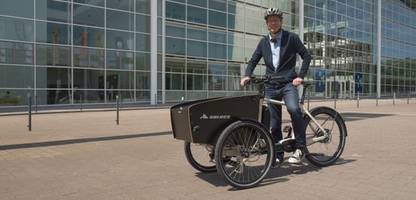 lastenrad sblocs citytourer im test: slalom auf drei rädern mit neigetechnik
