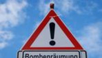 Kriegsfolgen: Bombenentschärfung: Autobahn und Bahnstrecke gesperrt