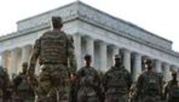 Washington, D. C.: Nationalgarde in US-Hauptstadt soll aufgestockt werden