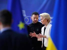 Auch andere Europäer eingeladen: Von der Leyen und Merz begleiten Selenskyj zu Treffen mit Trump