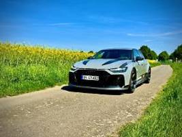 Der Letzte seiner Art: Unterwegs im limitierten Sondermodell Audi RS6 Avent GT