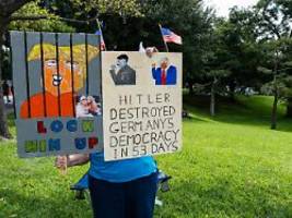 Sie fürchten die Macht: US-weite Proteste gegen Trumps Wahlkreis-Pläne