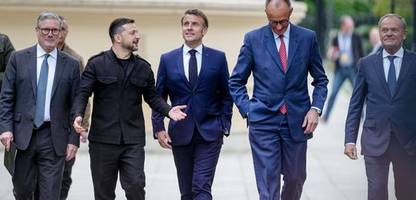 donald trump, wolodymyr selenskyj und friedrich merz in washington: wer sitzt mit am tisch?