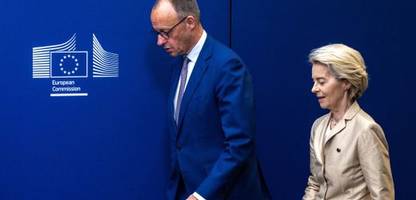 Friedrich Merz und Ursula von der Leyen nehmen an Treffen von Trump und Selenskyj teil