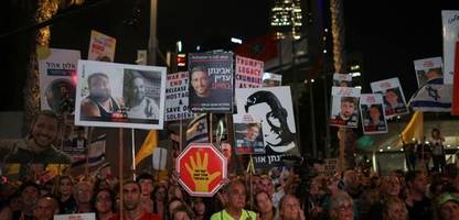 israel-gaza-krieg: mehr als 200.000 menschen bei generalstreik in tel aviv