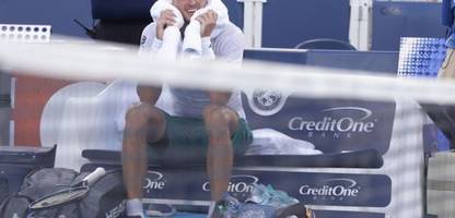 Tennis: Alexander Zverev verliert völlig entkräftet in Cincinatti