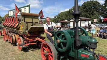 Bierwagen, Walze, Ford A: Tausende Besucher bei Oldtimer-Treffen