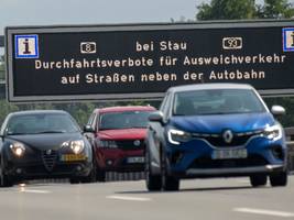 autobahnen im kreis rosenheim: so lief das erste wochenende mit abfahrverbot