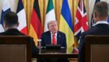 Gipfel in Washington: Trump unterbricht Ukrainegipfel offenbar für Telefonat mit Putin