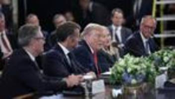 Ukrainegipfel in Washington, D. C.: Trump nennt Treffen sehr gut, Merz sieht Erwartungen übertroffen