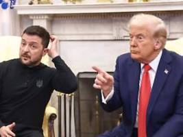 Manche Dinge ändern sich nie: Trump: Kriegsende fast sofort möglich, wenn Krim russisch bleibt