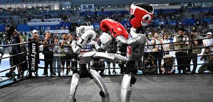 »Roboter-Olympia in Peking«: Alles gut, wir Menschen werden noch gebraucht