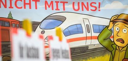 deutsche bahn: hamburg-hannover - anlieger fordern stopp der bahn-neubaupläne für die strecke