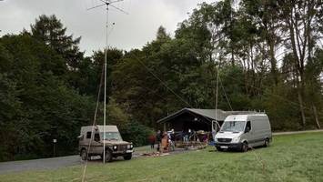 Amateurfunker proben Katastrophenfall auf der Sternwarte